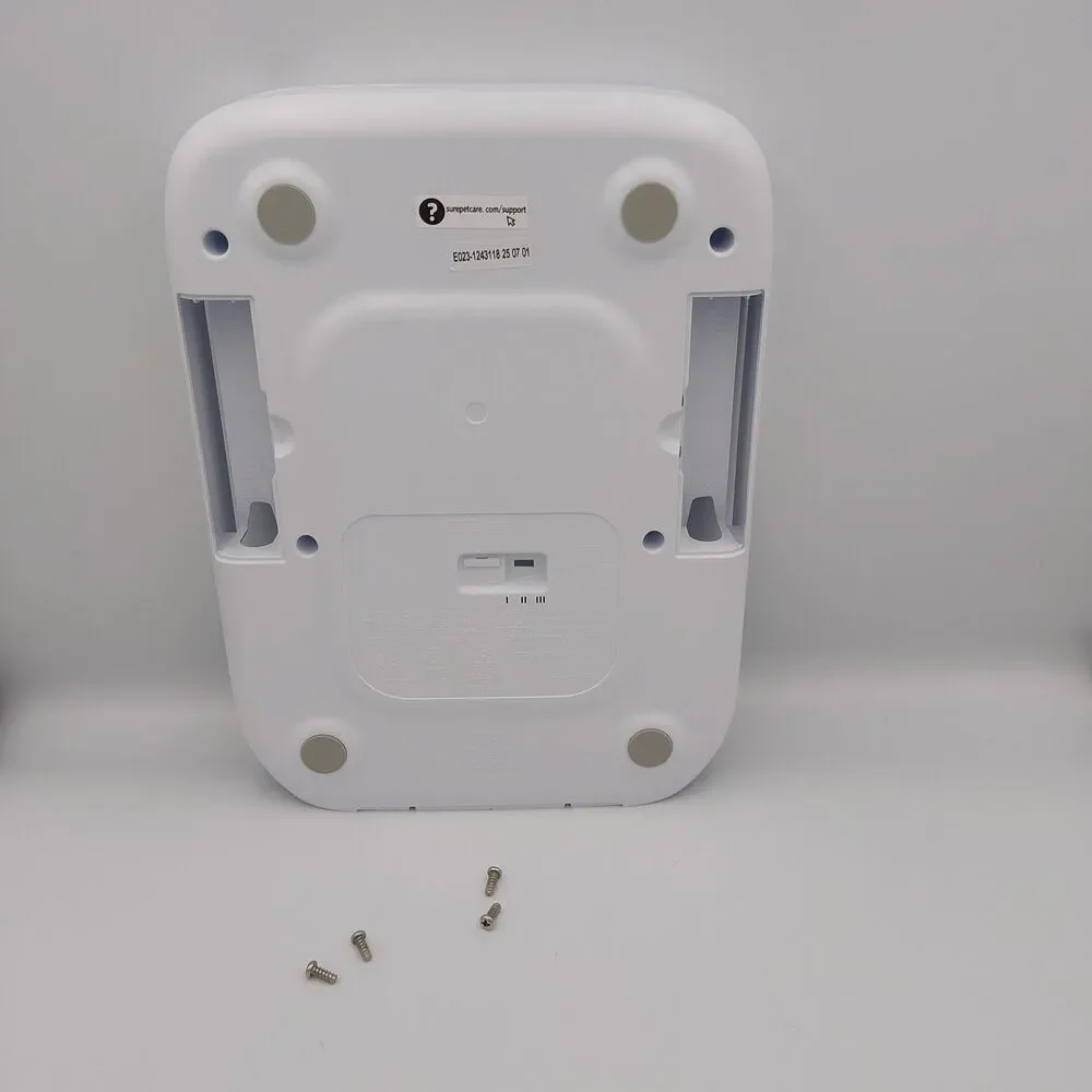 SureFeed Microchip Pet Feeder Replacement Main Base Shell & Screws - Clean